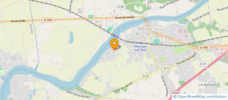 localisation de l'entreprise 752 150 250 à LOUBIERES