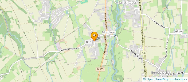 localisation de l'entreprise 752 151 431   TARBES