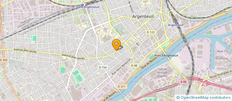 localisation de l'entreprise 752 159 525   SARTROUVILLE