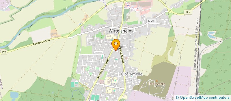 localisation de l'entreprise 752 162 529   STEINBACH