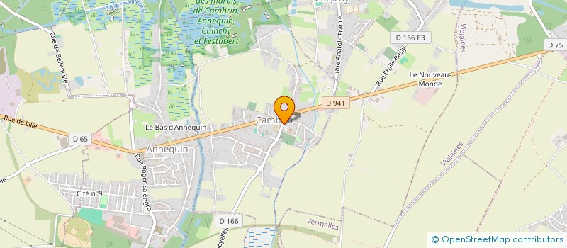 localisation de l'entreprise 752 168 468  à AUCHY-LES-MINES