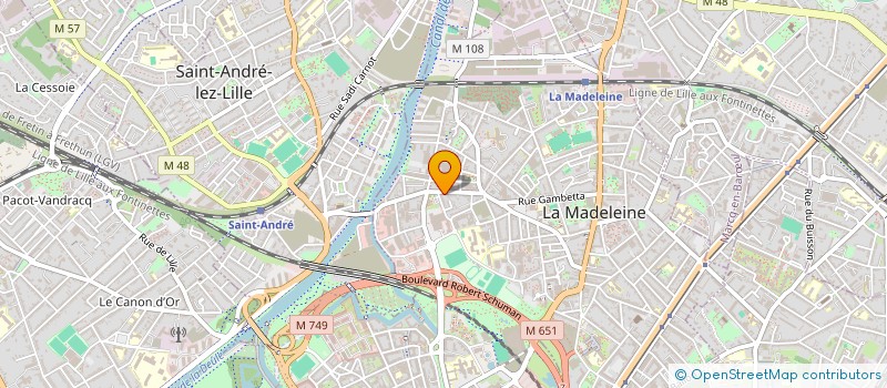 localisation de l'entreprise 752 180 224 à SAINT-ANDRE-LEZ-LILLE