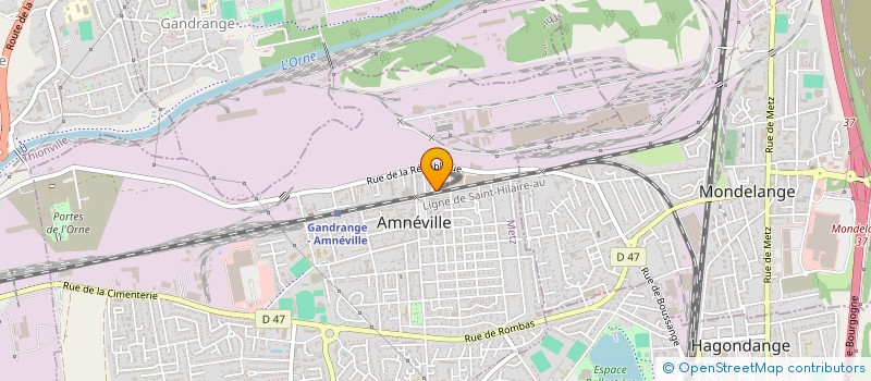 localisation de l'entreprise 752 193 771   AMNEVILLE