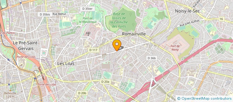 localisation de l'entreprise 752 243 634 à ROMAINVILLE