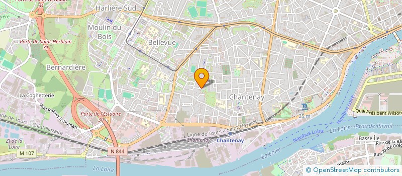 localisation de l'entreprise 752 246 587 à NANTES