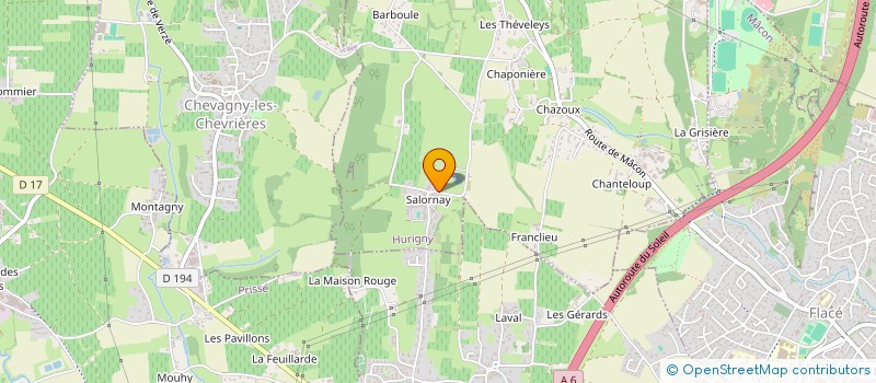 localisation de l'entreprise 752 255 463   HURIGNY