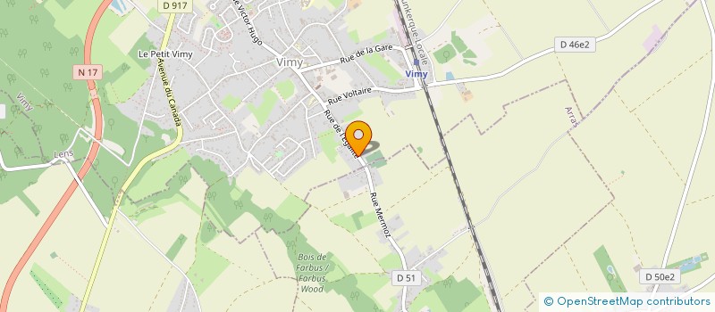 localisation de l'entreprise 752 266 312   VIMY