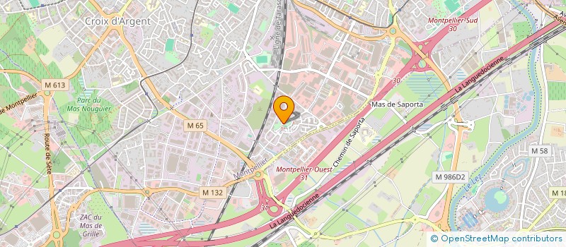 localisation de l'entreprise 752 266 635 à MONTPELLIER