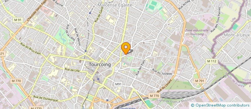 localisation de l'entreprise 752 293 456   TOURCOING