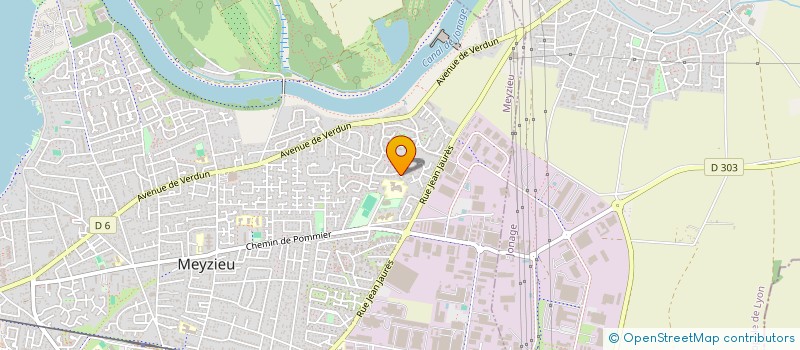 localisation de l'entreprise 752 323 907   MEYZIEU