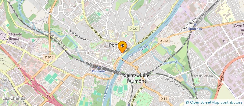 localisation de l'entreprise 752 337 170   PONTOISE