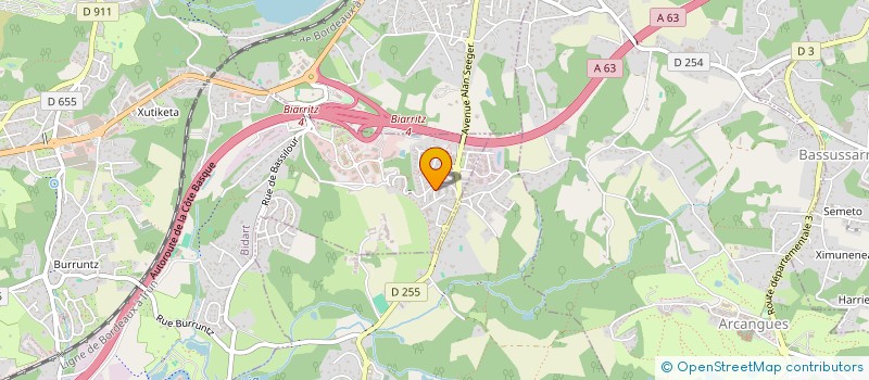 localisation de l'entreprise 752 347 492  à SAINT-PEE-SUR-NIVELLE