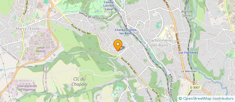 localisation de l'entreprise 752 351 791   MONTBRISON