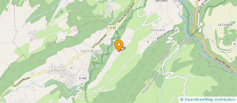 localisation de l'entreprise 752 391 342   VOISSANT