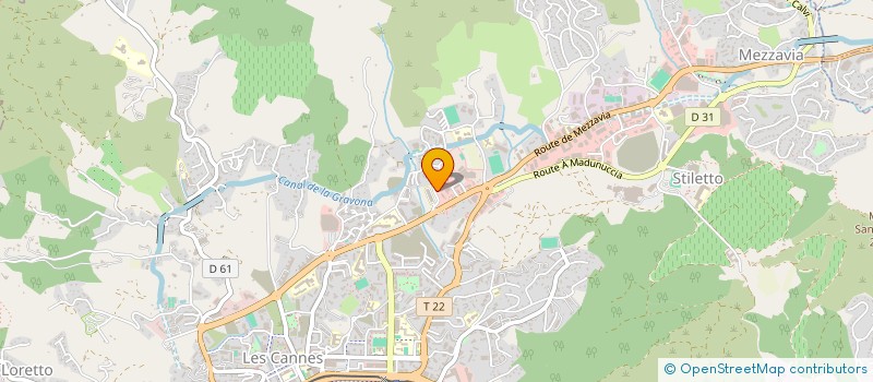 localisation de l'entreprise 752 401 729   AJACCIO