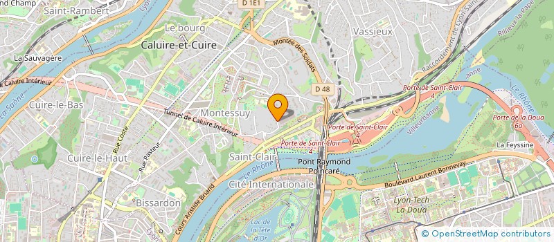 localisation de l'entreprise 752 431 296  à CALUIRE-ET-CUIRE