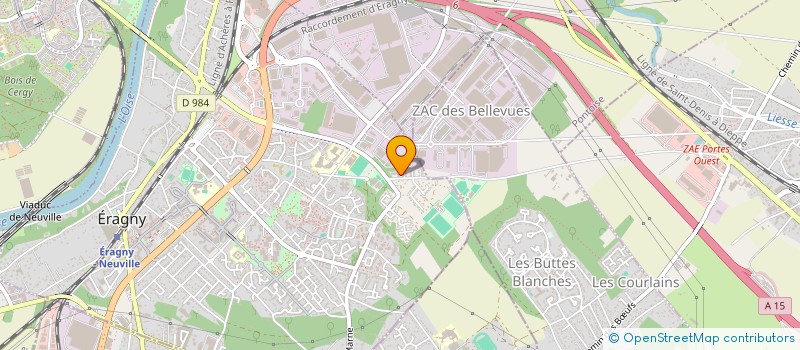 localisation de l'entreprise 752 437 731   ERAGNY