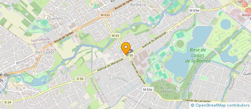 localisation de l'entreprise 752 442 152   TOURNEFEUILLE