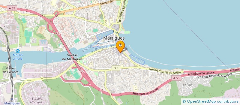 localisation de l'entreprise 752 445 577 à MARTIGUES
