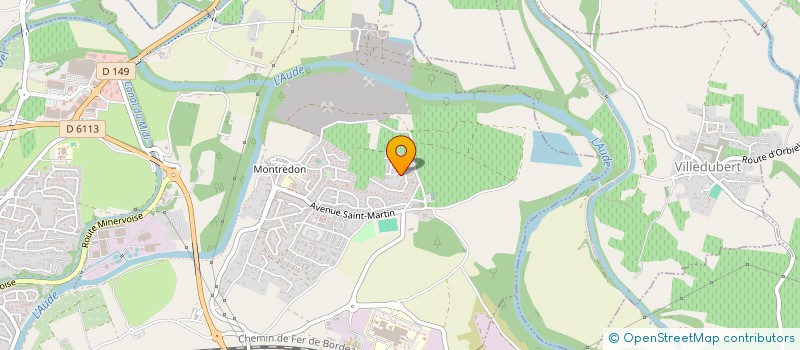 localisation de l'entreprise 752 455 600 à CARCASSONNE