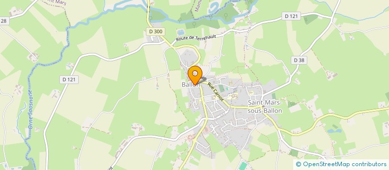 localisation de l'entreprise 752 466 664   BALLON-SAINT MARS