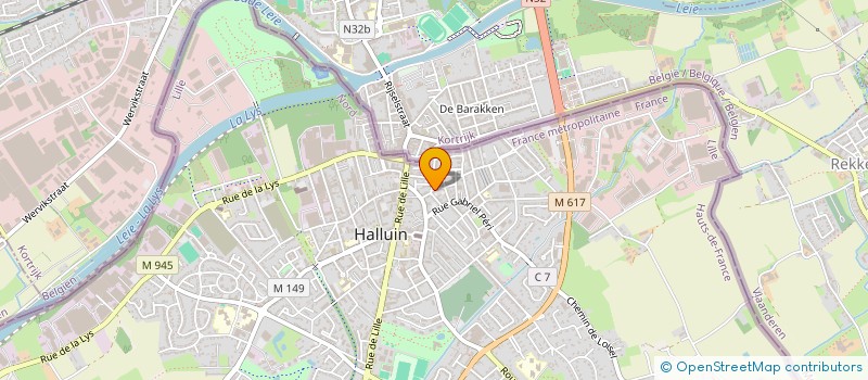 localisation de l'entreprise 752 485 367   HALLUIN