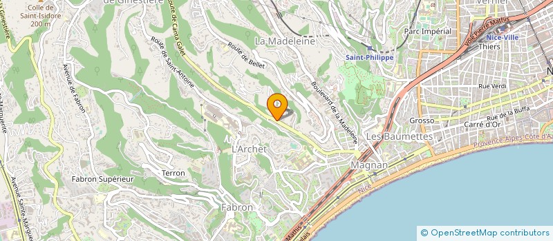 localisation de l'entreprise 752 506 428 à NICE