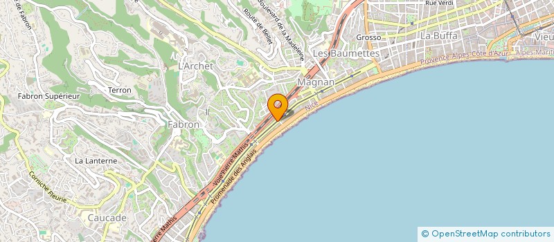 localisation de l'entreprise 752 507 202 à NICE