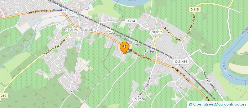 localisation de l'entreprise 752 509 034   PORTETS