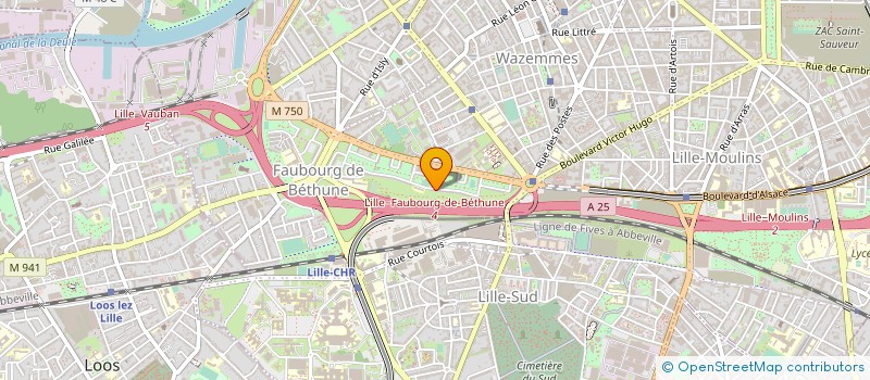 localisation de l'entreprise 752 515 940 à LILLE