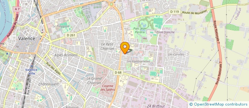 localisation de l'entreprise 752 519 728   VALENCE