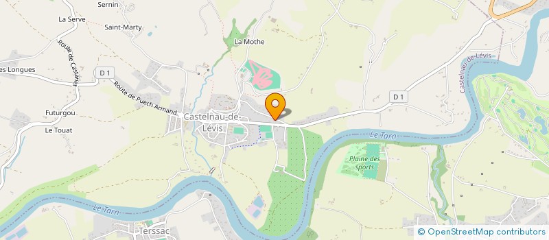 localisation de l'entreprise 752 547 620   CASTELNAU-DE-LEVIS