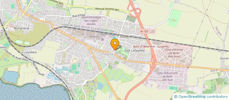 localisation de l'entreprise 752 559 369   AYTRE