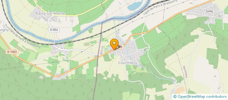 localisation de l'entreprise 752 568 683   COURTHIEZY