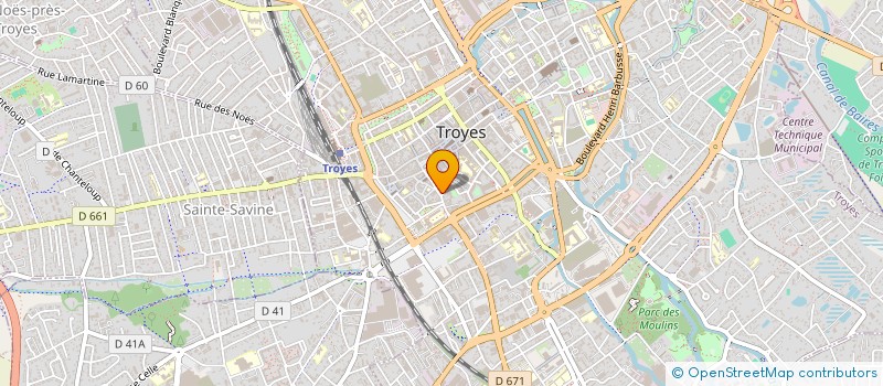 localisation de l'entreprise 752 569 814   TROYES