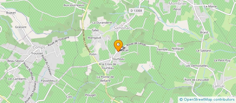 localisation de l'entreprise 752 581 868   SAMONAC