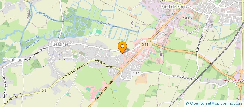 localisation de l'entreprise 752 585 174   NIORT