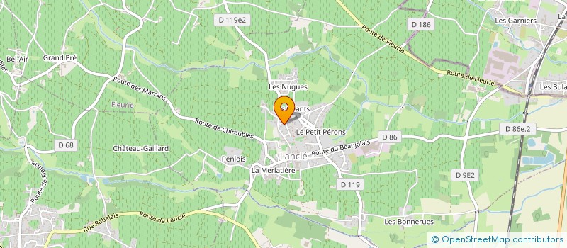 localisation de l'entreprise 752 591 511 à VILLEFRANCHE-SUR-SAONE