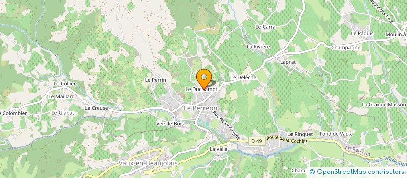 localisation de l'entreprise 752 607 143   LE PERREON