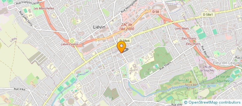 localisation de l'entreprise 752 618 389  à ANGRES
