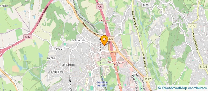 localisation de l'entreprise 752 624 866   L'ARBRESLE