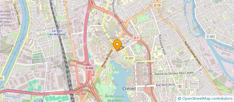 localisation de l'entreprise 752 625 566   CRETEIL