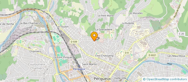 localisation de l'entreprise 752 630 327   PERIGUEUX