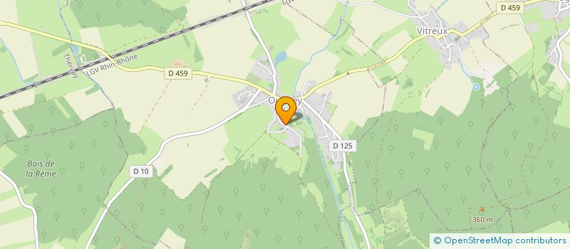 localisation de l'entreprise 752 634 287   OUGNEY