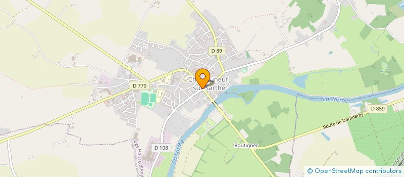 localisation de l'entreprise 752 647 503   BECON-LES-GRANITS