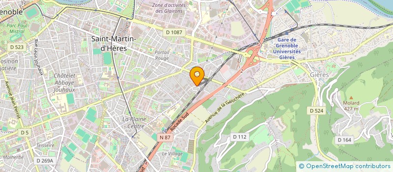 localisation de l'entreprise 752 660 613   SAINT-MARTIN-D'HERES