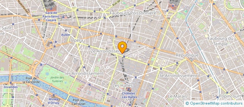localisation de l'entreprise 752 663 609   PARIS