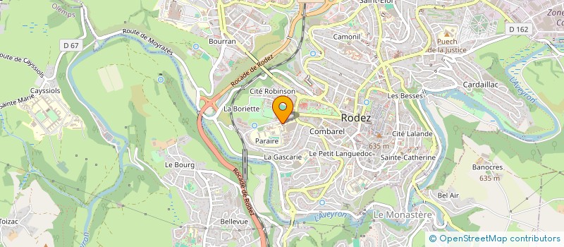 localisation de l'entreprise 752 673 830   ONET-LE-CHATEAU