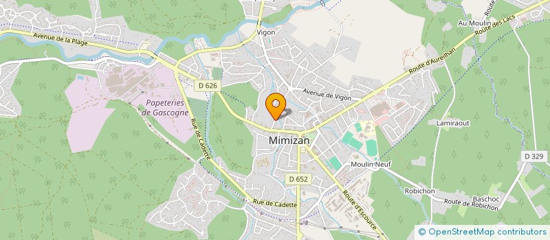 localisation de l'entreprise 752 676 387   MIMIZAN