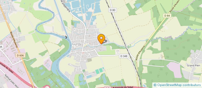 localisation de l'entreprise 752 678 284   AUXERRE